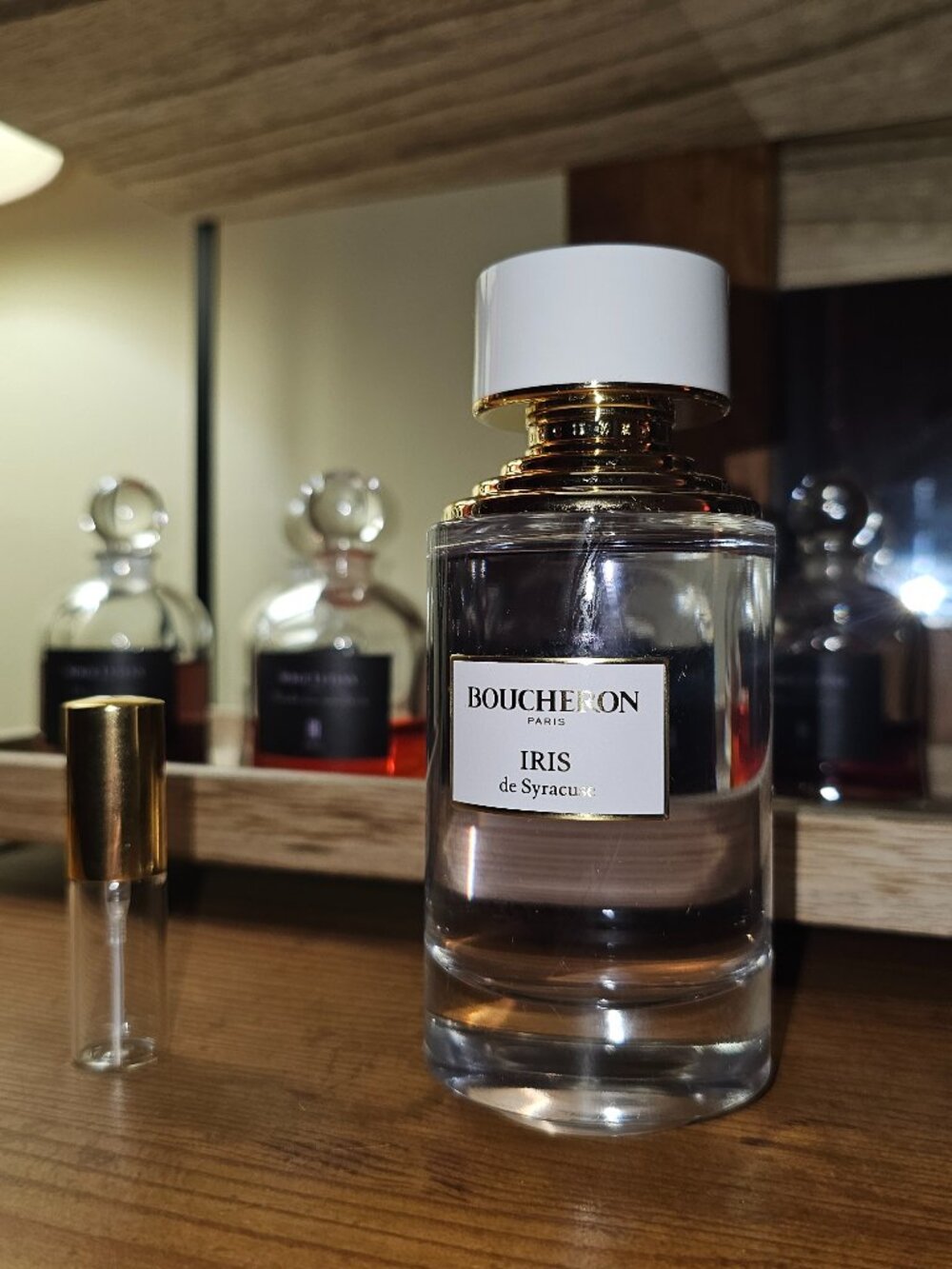 5 ML Sample IRIS DE SYRACUSE Boucheron EDP Perfume Travel Spray